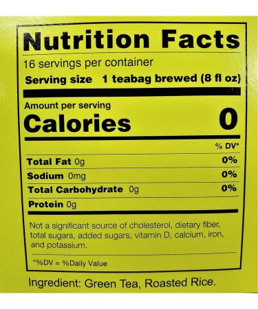 Yamamotoyama Genmai-cha Green Tea with Roasted Rice - 3 Pack (5.07oz) - Authentic Japanese Blend - Buy Online on GoSupps.com