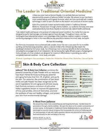 JADIENCE Intensive Eye Treatment for All Skin Types: Firm & Lift Beauty Cream | Fine Lines Wrinkles Puffiness Dark Circles & Bags | Brighten & Rejuvenate | 1oz Full Size + .17oz Purse Size - Buy Online on GoSupps.com