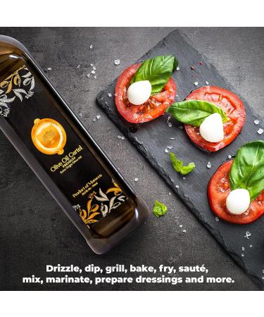 Olive Oil Cartel Premium Moroccan Extra Virgin Olive Oil - 25.4 FL Oz - High Polyphenol Gold Award Winner - Low Acidity - Unblended Single Source Family Farm EVOO - Cooking Gift - Picholine Marocaine - Buy Online on GoSupps.com