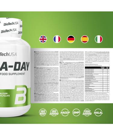 BioTechUSA One-A-Day Multivitamin | 12 Vitamins | 10 Minerals | Energy Immune & Bone Health 100 Tablets - Buy Online on GoSupps.com