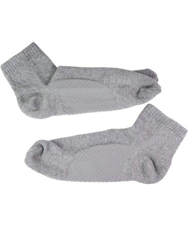 Unisex Arch Support 2 Toe Tabi Flip Flop Socks Low Cut Grey - 3 Pairs - Buy Online on GoSupps.com