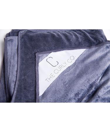 Curly Co. Premium Extra-Large Microfiber Hair Towel - Quick Drying & Frizz-Free Guarantee - Buy Online on GoSupps.com