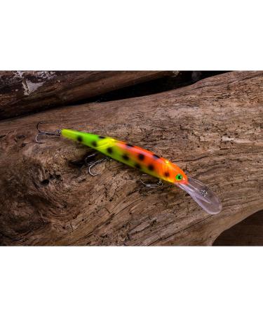 Bandit Generator Multi-Species Minnow Jerkbait Glowing Fishing Lure - Bass and Walleye 4 5/8 3/4 oz - Haley's Chameleon - Buy Online on GoSupps.com