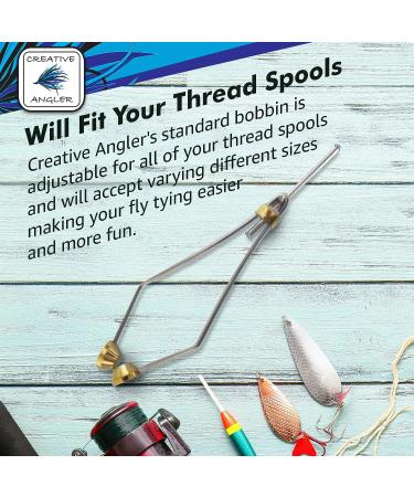 Creative Angler Fly Tying Bobbin & Wire Threader Combo - Spool Holder Tool - Buy Online on GoSupps.com