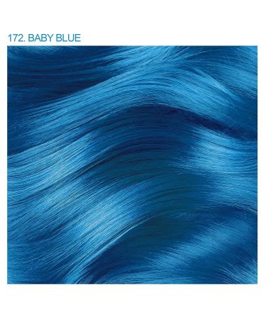 Adore Vegan & Cruelty-Free Hair Dye - 172 Baby Blue 4 Fl Oz (Pack of 1) - Buy Online on GoSupps.com