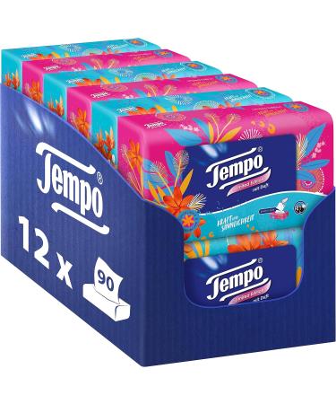 Tempo Scented Tissue Box - POWER and SENSUALITY | 6 Packs (2 x 90 Tissues) | International Shipping Available - Buy Online on GoSupps.com