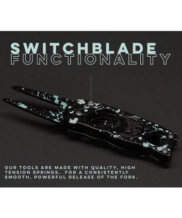 Links Golf Divot Tool with Pop-up Button & Magnetic Ball Marker - Arctic Drip - Buy Online on GoSupps.com