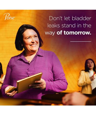 Poise Overnight Incontinence Pads for Women - Ultimate Absorbency - 72 Count (2 Packs of 36) - Packaging May Vary - Buy Online on GoSupps.com