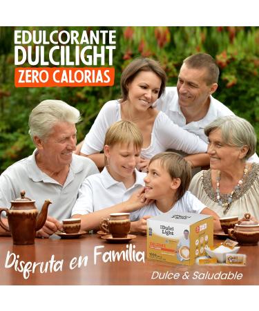 Dulci Light Sucralose Sweetener - 1000 Granulated Packages | Zero Calorie Sugar Substitute for Drinks & Food | Natural Sweetness International Shipping - Buy Online on GoSupps.com
