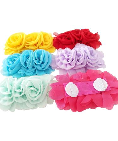 JpGdn Dog Collar Large Flowers 4.9inch Pet Collar Charms Attachment for Small Medium Big Girl Female Cat Puppy Alpaca Rabbit Neck Bows Slides Grooming Accessories 6pcs collar - Buy Online on GoSupps.com