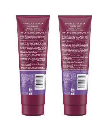 Nexxus Blonde Assure Purple Shampoo & Conditioner Combo Pack - 13.5 fl oz - Buy Online on GoSupps.com
