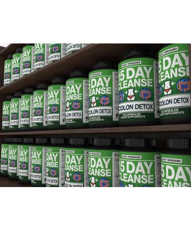 Saint Mingiano 15 Day Cleanse | Colon Detox with Natural Laxative - with - Rapid Rehydr8 Electrolyte Supplements Prevention of Cramping and Supports Muscle Endurance and Recovery - 100 Capsules - Buy Online on GoSupps.com
