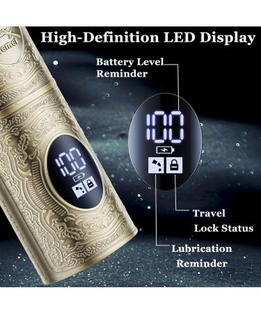 Buy Kemei Professional Hair Clippers & Beard Trimmer - 3 in 1 Electric Shaver Kit for Men | LCD Display | Perfect Gift Set - Buy Online on GoSupps.com