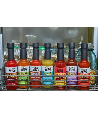 Eaten Alive - Raw Kimchi Fermented Hot Sauce (150ml) Vegan & Made In The UK - Award Winning - Buy Online on GoSupps.com