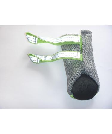 LONSUNEER Dog Boots - Medium Bright Green | Breathable, Nonslip Soles, Reflective Straps - Buy Online on GoSupps.com
