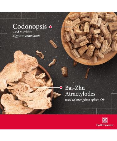 Health Concerns Shen Ling Digestive Support & Upset Stomach Relief Supplement Bloating Diarrhea & Loose Stool Relief Traditional Chinese Medicine Herbal Formula 90 Capsules - Buy Online on GoSupps.com