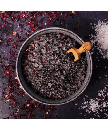 Black Sand Labs Premium Bath Salts for Him Premium Blend of Dead Sea & Hawaiian Black Lava Salts That Moisturises and Rejuvenates Skin Luxury Bath Salts for Men (Midnight Musk) - Buy Online on GoSupps.com