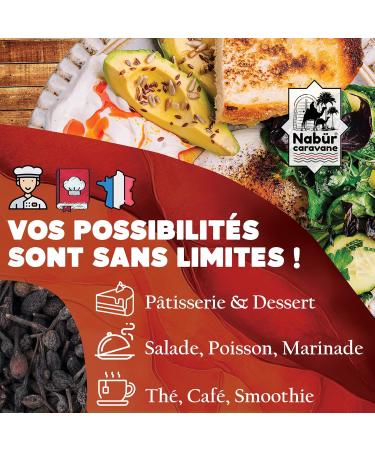 Nab r - 200gr Poivre sauvage Voatsiperifery de Madagascar Gourmet Fruit Floral Poivre de Madagascar Sauvage 200 gr - Buy Online on GoSupps.com
