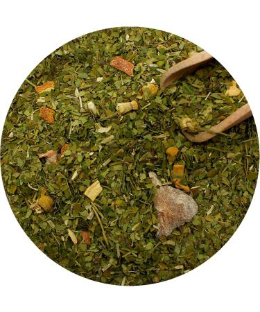 Yerba Mate Th Vert Brave Ashwagandha | Yerba Mate - Th vert br silien 400g | Th mat aux fruits et aux herbes | Non Smoke Dried | Stimulation forte feuille libre de haute qualit 0 4kg - Buy Online on GoSupps.com