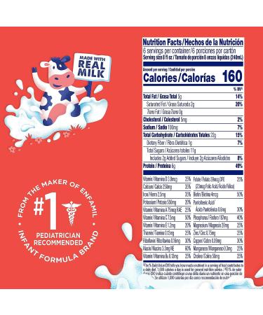 Enfagrow NeuroPro Toddler Nutritional Drink 8 fl. oz. (6 Bottles) | Prebiotics, DHA, Iron, Non-GMO | Natural Milk Flavor - Enfamil - Buy Online on GoSupps.com