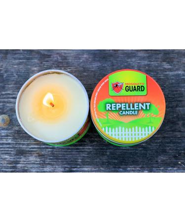 Buy Mosquito Guard 12oz Citronella Candle - 35 Hour Outdoor Mosquito Repellent - Natural Bug Control for Patio & Indoors - Best International Shipping - Buy Online on GoSupps.com