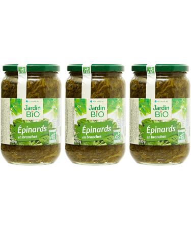 Jardin BiO tic - Spinach branches - organic - salty - AB certified - 630 g jar - Buy Online on GoSupps.com