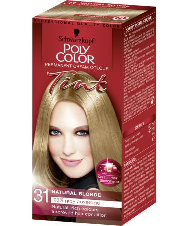 SchwarzkopfPolyColor31NaturalBlondeHairColourant Natural Blonde 1 Count (Pack of 1)