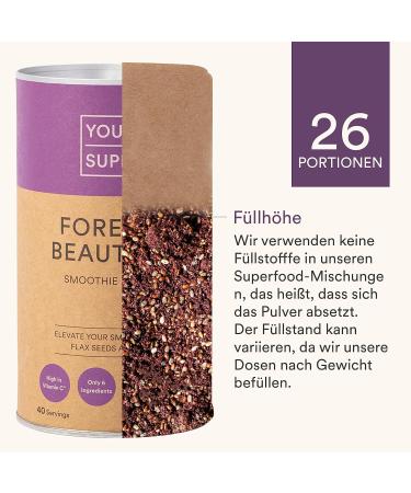 Organic Superfood Powder: Acai Berry Maqui Acerola Cherry Maca Blend - Glowing Skin, Healthy Hair, Hormone Balance - 40 Servings - Buy Online on GoSupps.com