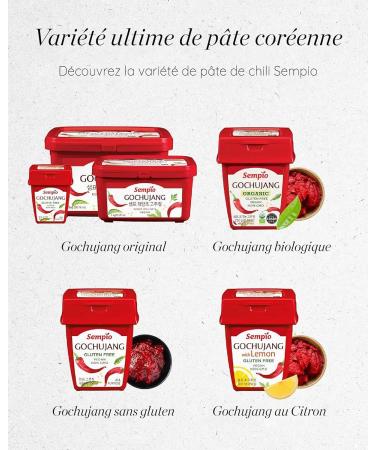 SEMPIO - Gochujang P te de poivre rouge forte - (1 X 1 KG) - Buy Online on GoSupps.com