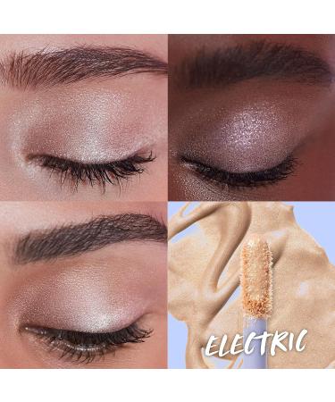 Kosas 10-Second Eye Liquid Eyeshadow - Electric | Moisturizing & Brightening Shimmer - Buy Online on GoSupps.com