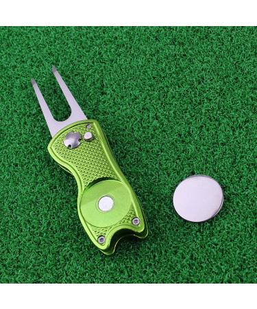 Kahuayi Portable Golf Divot Repair Tool - Green | 1 Piece - Buy Online on GoSupps.com