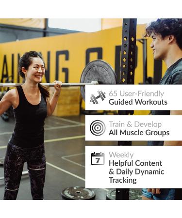 Weightlifting Gym Buddy Journal by Habit Nest: 12-Week Trainer & Progress Tracker | Fitness Planner with 65 Guided Workouts - Buy Online on GoSupps.com