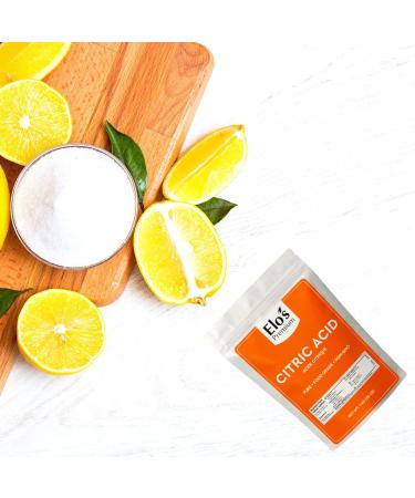 Citric Acid (1KG) by Elo s Premium |100% All-Natural Food Grade Flavour Enhancer| Packaged In Canada| Used As Household Cleaner and Preservative| Non-GMO Kosher and Halal Friendly Gluten Free| Make Skincare Cooking Baking Bath Bombs and More - Buy Online on GoSupps.com