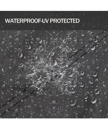 XYZCTEM 600D Waterproof Scooter Cover Black - 48 inch - Power Assisted Mobility - Buy Online on GoSupps.com