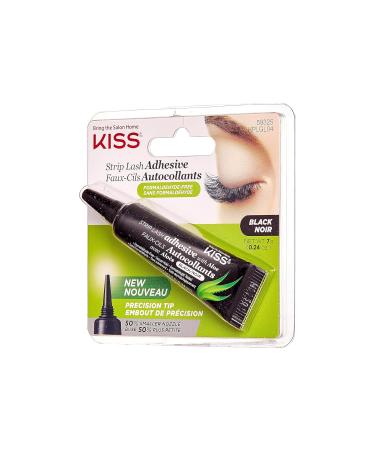 Strip Adhesive Lash Glue with Aloe - Dermatologist Tested Long-Lasting Hold & Precision for a Natural Look - Bundle with Eyebrow Tweezers (Pack of 2 - Buy Online on GoSupps.com