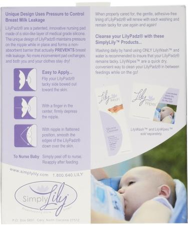 LilyPadz Reusable Silicone Nursing Pads - Double Pair Regular Size - Buy Online on GoSupps.com