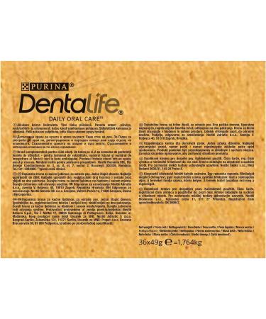Purina Dentalife Mini for Little Dogs | 108 Grain-Causes | Maxi Pack 2 x 882g | Oral Hygiene Treats - Buy Online on GoSupps.com