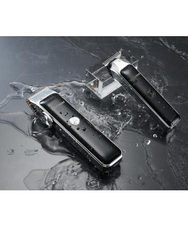 BarberBoss Portable Beard Trimmer Men Professional Facial Groomer Men s Hair Clippers Self-Sharpening Ceramic Blade Precision Dial USB Charging Red/Green & LED Indicator QR-2682 - Buy Online on GoSupps.com