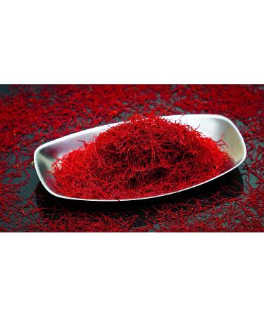 Premium Organic Super Negin Saffron Threads - 1 Gram | Grade A+ Saffron Spice for Cooking & Tea - Buy Online on GoSupps.com