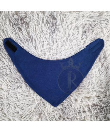 Royal Icon Baby Bandana Bibs 0-6 Months - Stylish & Absorbent Set of 3 Navy Bibs for Newborn Boys & Girls - Buy Online on GoSupps.com