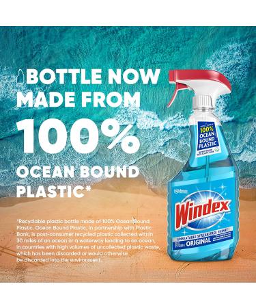 Windex Original Glass Cleaner Spray Bottle, 23 fl oz - Pack of 6 - Buy Online on GoSupps.com