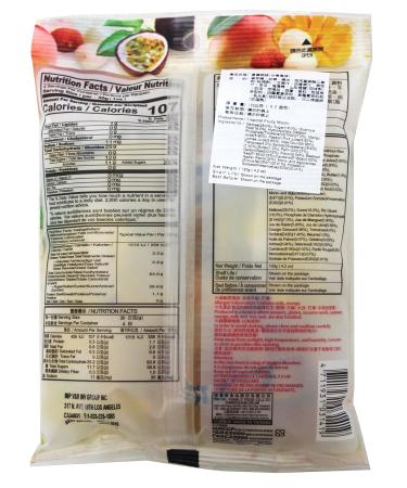 Buy Tropical Fruity Mochi - Passion Fruit Mango & Lychee (3 Packs 4.2 oz) | International Shipping Available - Buy Online on GoSupps.com