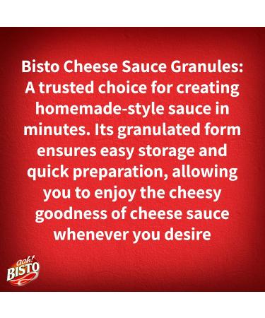 Bisto Cheese Sauce Mix - Thick, Creamy & Delicious - 185g Drum (Pack of 1) - Buy Online on GoSupps.com
