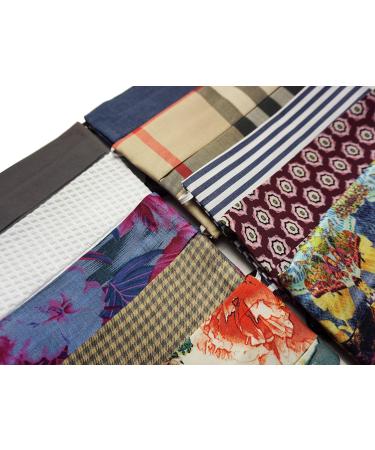 Weri Special Facial Mask - Stylish Bandana with Filter Tray | Multifunctional Cloth Mask for Hiking & Leisure | One Size Jeans Stripes - Buy Online on GoSupps.com