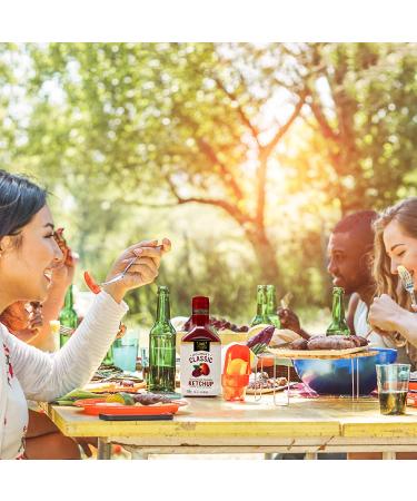 Traina Home Grown Gourmet Classic Ketchup - 16 oz Bottle | No Corn Syrup, Non GMO | Pack of 1 - Buy Online on GoSupps.com