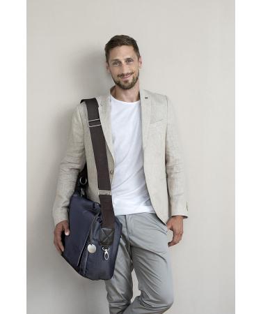 L SSIG Baby Changing Bag - Stylish Denim Blue Messenger Bag with Accessories | Shop Internationally - Buy Online on GoSupps.com