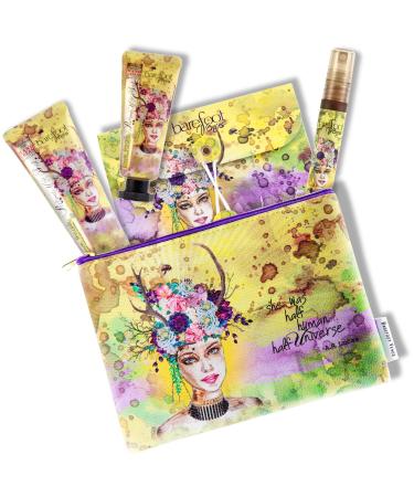 Barefoot Venus Discovery Kit - Argan Oil Bath Soak Hand Cream & Hand Repair (Lemon Freckle)