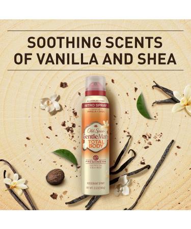 Old Spice Aluminum Free Whole Body Deodorant for Men - Vanilla + Shea 24/7 Freshness - Dermatologist Tested 3.5 oz - Buy Online on GoSupps.com