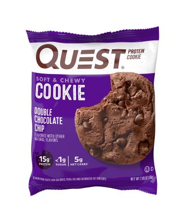Quest NUTRITION Double Chocolate Chip Protein Cookie 4 CT