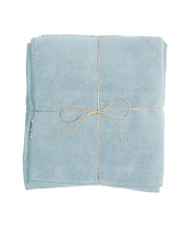 Fromm Softees Microfiber Salon Hair Towels 10 Pack - Fast Drying & Absorbent - Aqua - Extra Durable - Ideal for Home, Salon, Spa, Barber - Buy Online on GoSupps.com